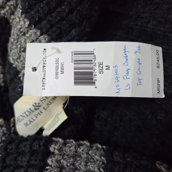 Denim & Supply Ralph Lauren Sweater black size M - Picture 2 of 4